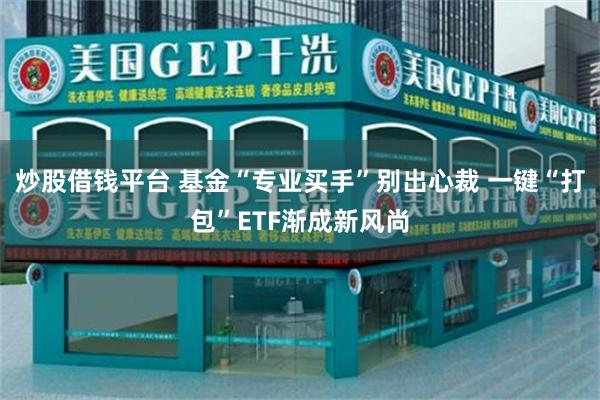 炒股借钱平台 基金“专业买手”别出心裁 一键“打包”ETF渐成新风尚
