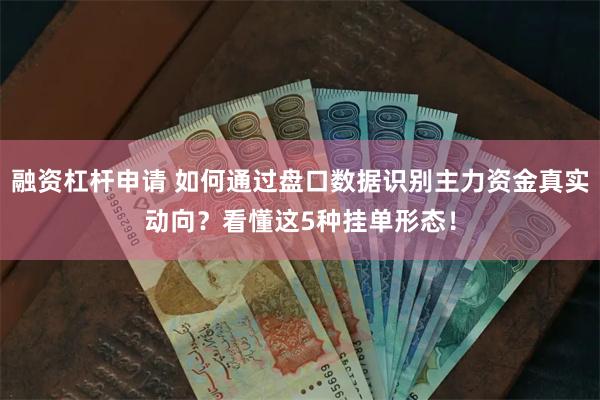 融资杠杆申请 如何通过盘口数据识别主力资金真实动向？看懂这5种挂单形态！
